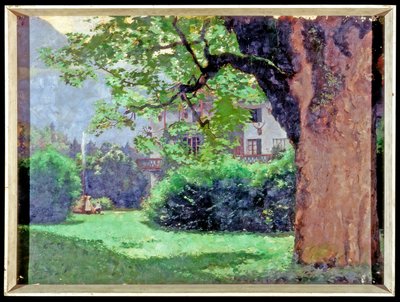 Garden Scene by Henry Straker